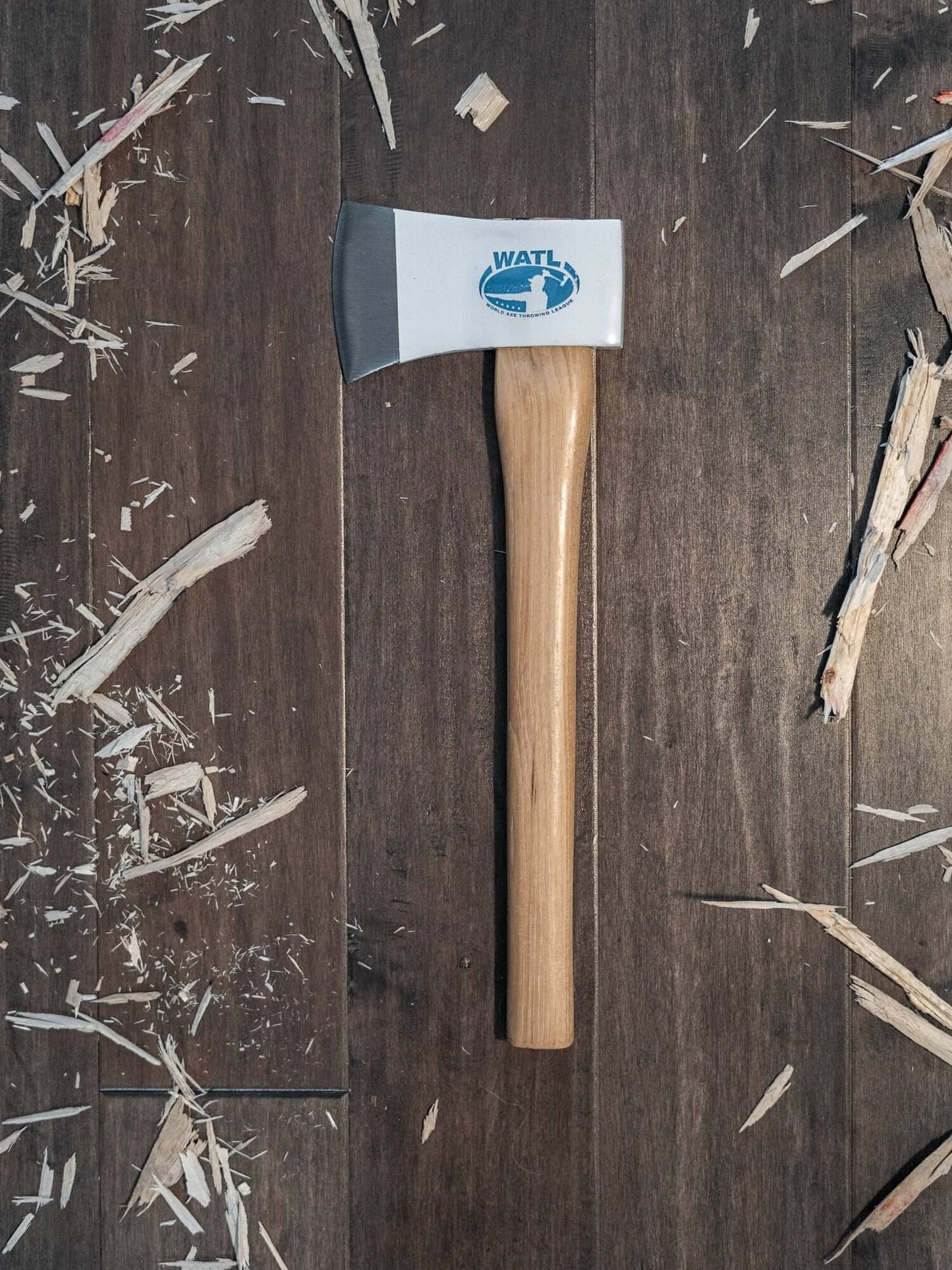 Competition Thrower Throwing Axe Flatlay